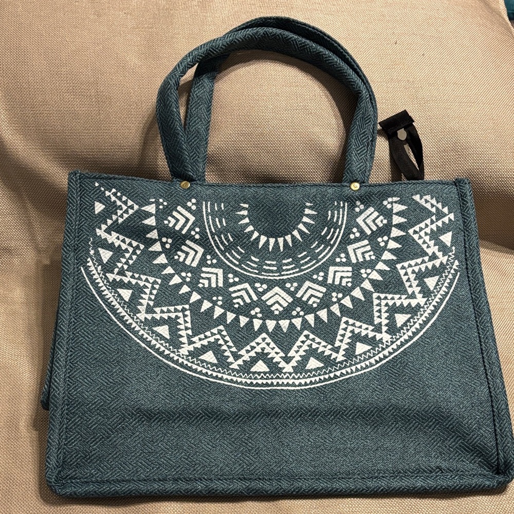 Unbranded Canvas Double Handle Tote Bag